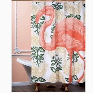 Anthropologie-THOMASPAUL
Flamingo Bloomsbury Shower Curtain
